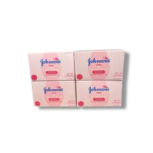 Johnson's Baby Bar Soap 3oz ( 4 bars )